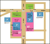 金沢市ＩＴビジネスプラザ武蔵 周辺駐車場マップ
